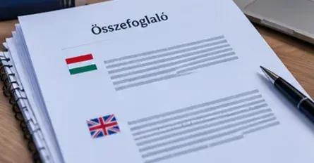 Magyar és angol nyelvű összefoglaló